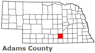 An image of Adams County, NE