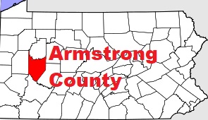 An image of Armstrong County, PA
