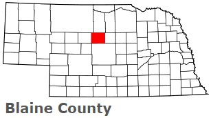 An image of Blaine County, NE