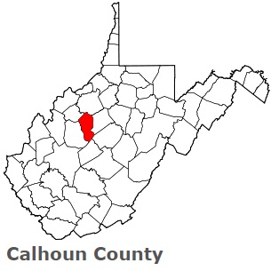 An image of Calhoun County, WV