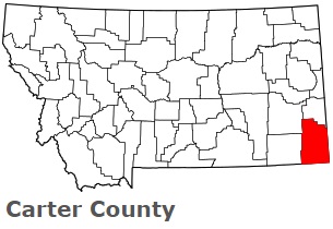 An image of Carter County, MT
