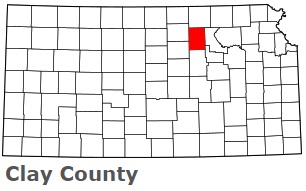 An image of Clay County, KS