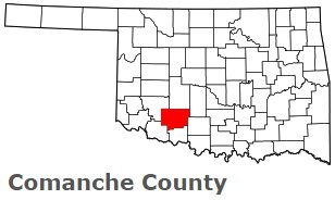 An image of Comanche County, OK