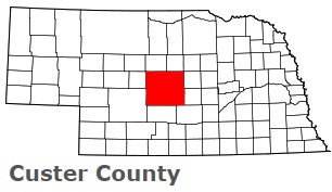 An image of Custer County, NE