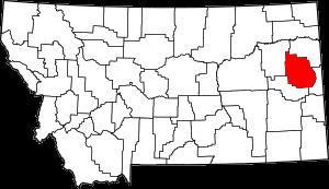 An image of Dawson County, MT