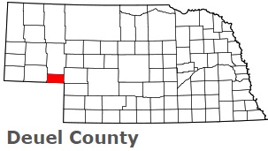 An image of Deuel County, NE