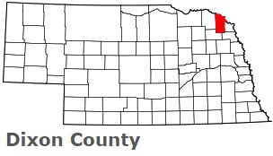 An image of Dixon County, NE