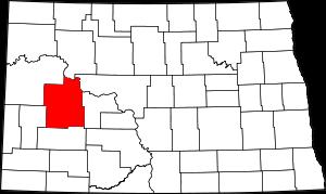 An image of Dunn County, ND