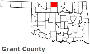 An image of Grant County, OK
