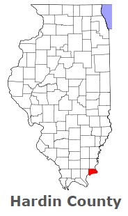 An image of Hardin County, IL