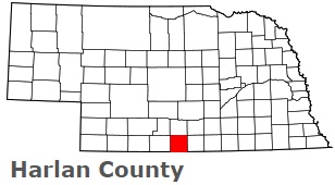 An image of Harlan County, NE