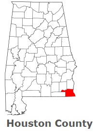 An image of Houston County, AL
