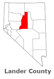 An image of Lander County, NV