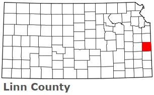 An image of Linn County, KS