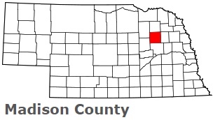 An image of Madison County, NE
