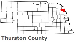 An image of Thurston County, NE