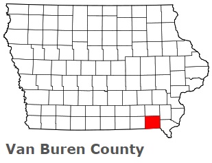An image of Van Buren County, IA