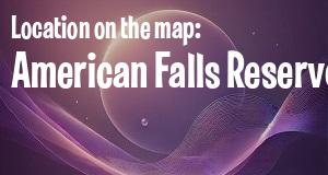 American Falls Reservoir photo