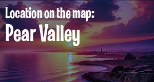 Pear Valley photo
