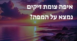 איפה צומת זיקים נמצא על המפה? הנה המיקום המדויק