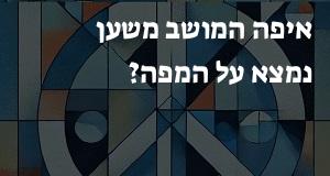 איפה המושב משען נמצא על המפה? אפשר להראות את המיקום המדוייק! 